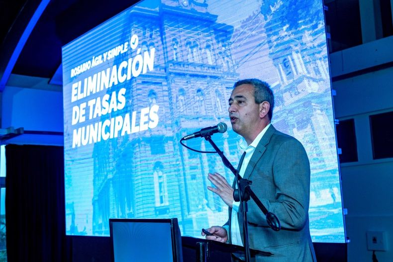 El intendente de Rosario, Pablo Javkin