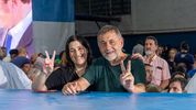 Mariana Caserio y Carlos Caserio, dirigentes de Unión por la Patria de Córdoba.&nbsp;