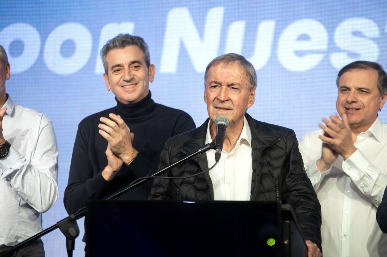 Juan Schiaretti, luego de los resultados del domingo.&nbsp;
