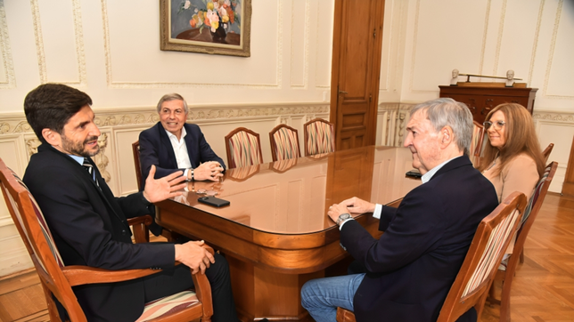 Maximiliano Pullaro y Juan Schiaretti, encuentro en Rosario