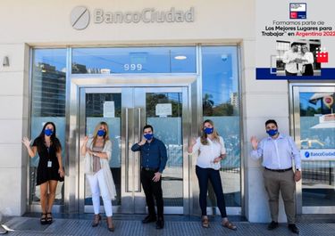 El Banco Ciudad, entre las mejores empresas para trabajar