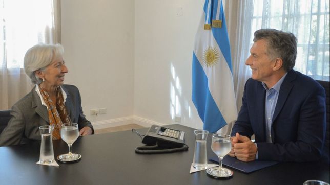 el fmi le confirmo a macri el desembolso de 5.700 millones de dolares