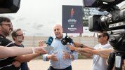 Omar Perotti recorrió las obras para los Juegos Odesur en Santa Fe y reivindicó su gestión
