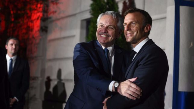 macron invito a fernandez a una mesa de dialogo por la guerra en ucrania