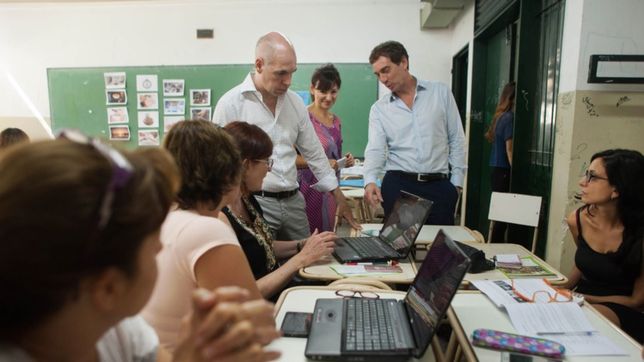 peor que vidal: larreta abre las sesiones con un paro docente de 48 horas