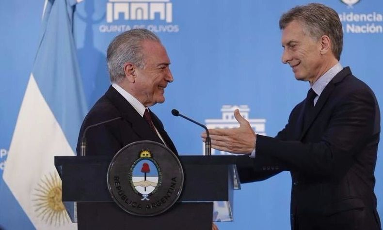Brasil Argentina Comercio Macri Temer