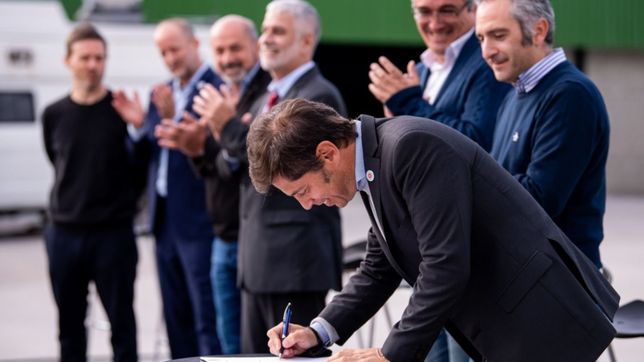 vamos a volver: kicillof milita los superaxel, lado k de la guerra a la inflacion