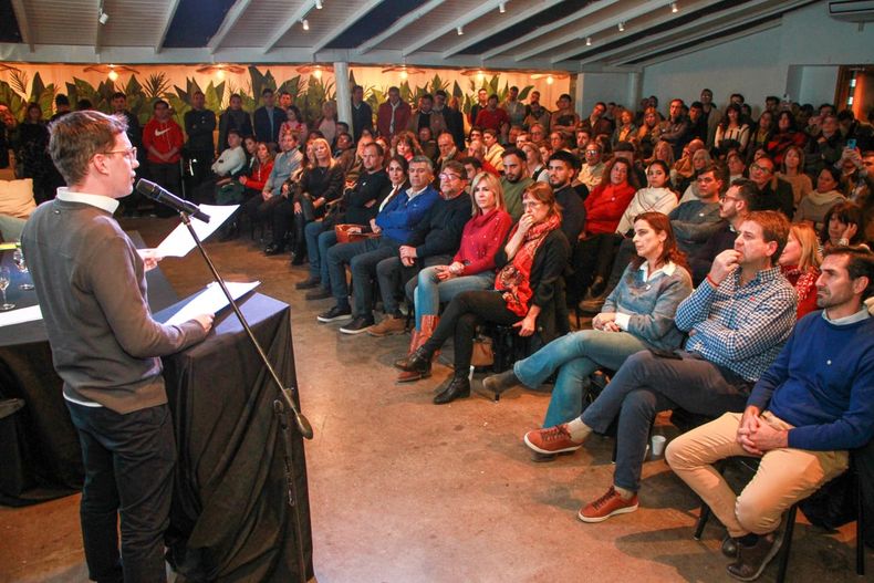 Gregorio Hernández Maqueda, en el lanzamiento de la Fundación Mejor Futuro, el think tank liberal del exlilito. 