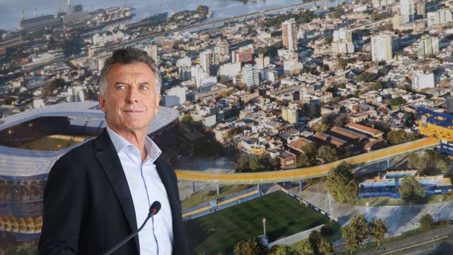 macri se refugio en boca para evitar embarrarse con el debate massa-milei