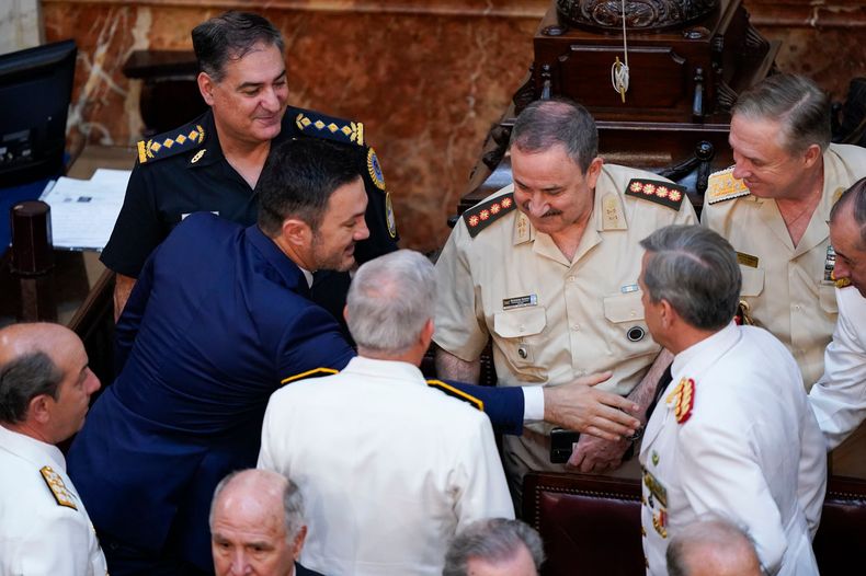El rol de los militares retirados en la gestión de Luis Petri