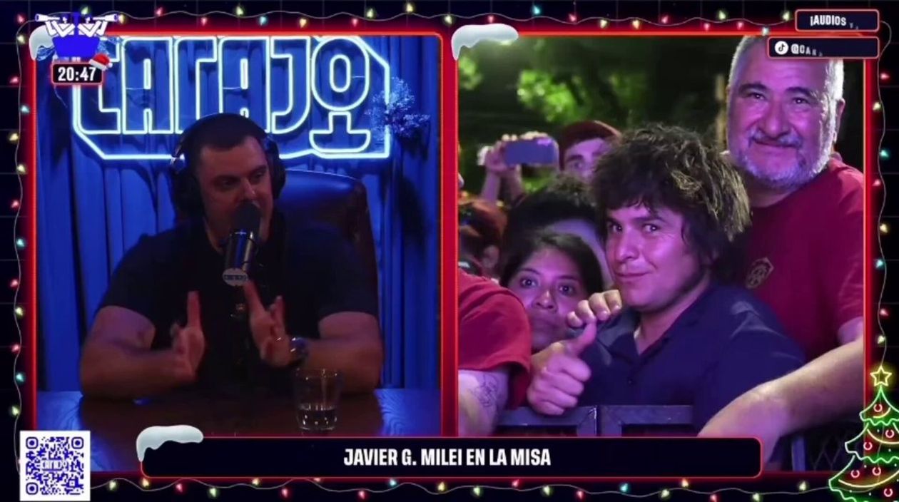 Diego Barreto es un chacarero de Entre Ríos. Javier Milei le regaló un mameluco de YPF.