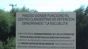 Bahía Blanca: señalizaron el lugar donde funcionó un centro clandestino