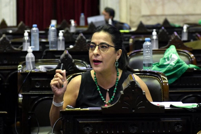 La senadora del peronismo de Jujuy Carolina Moisés 