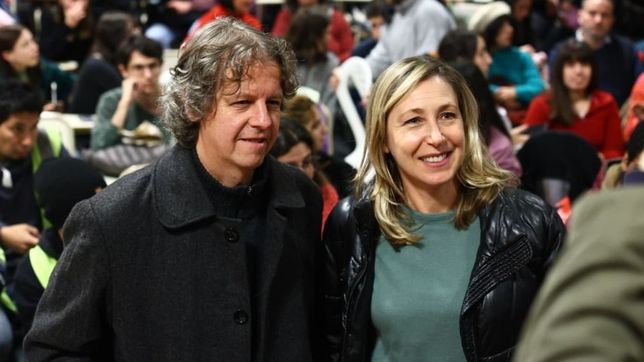 Myriam Bregman y Cristian Castillo. 