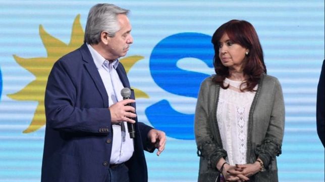 ni por malvinas: alberto fernandez y cristina kirchner tendran actos separados