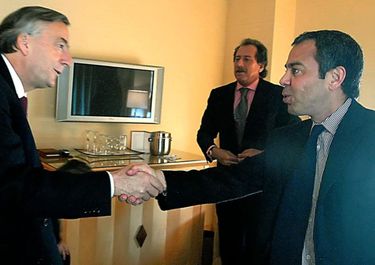 Renuevan idilio Alberto F. y David Martínez, el megabonista socio de Clarín
