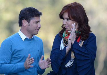CFK y Axel Kicillof