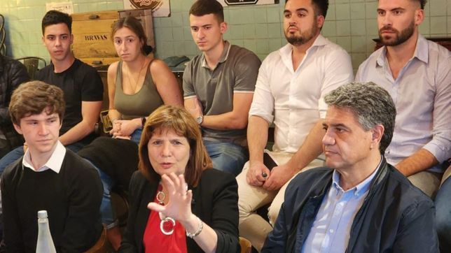 celos a larreta: jorge macri recibio el apoyo halcon de bullrich en la ciudad
