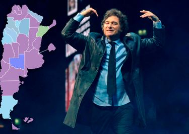 Javier Milei sigue pintando el país de violeta con una reforma laboral que consolida su revolución conservadora,