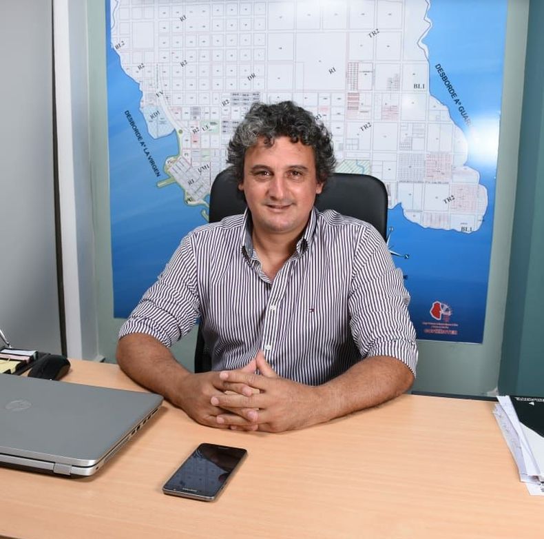 Ricardo Bravo, presidente comunal de Federación y presidente provisorio de la&nbsp;Liga de Intendentes e Intendentas&nbsp;del&nbsp;PJ&nbsp;de&nbsp;Entre Ríos.&nbsp;