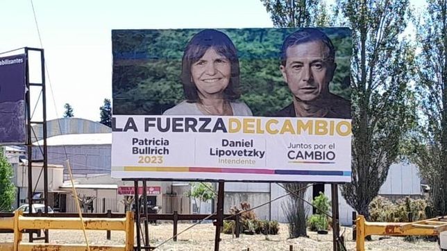 un cartel de bullrich atizo las internas en el rojo de doman