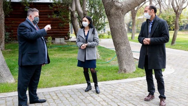 comitiva nacional monitorea acciones y refuerza sistema de salud en el alto valle