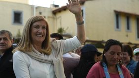 La intendenta de Paraná Rosario Romero.