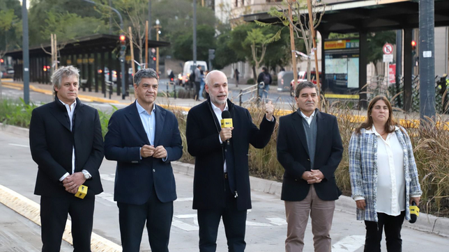 larreta se mostro con jorge macri y quiros: lo primero es la unidad