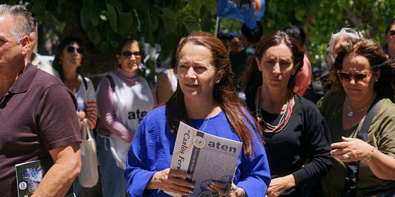 Fany Mansilla, secretaria general de ATEN. 