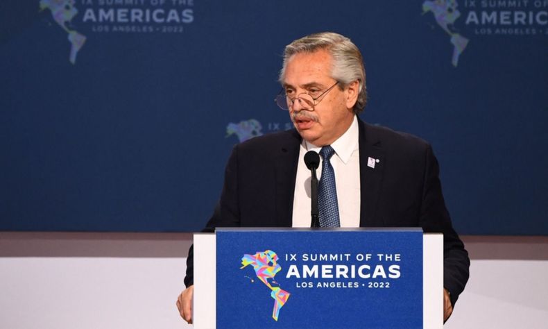 Alberto Fernández en la Cumbre de las Américas Alberto Fernandez Cumbre de las Américas