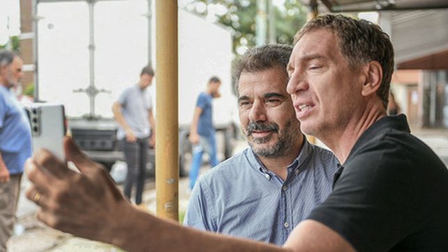 Cristian Ritondo y Diego Santilli