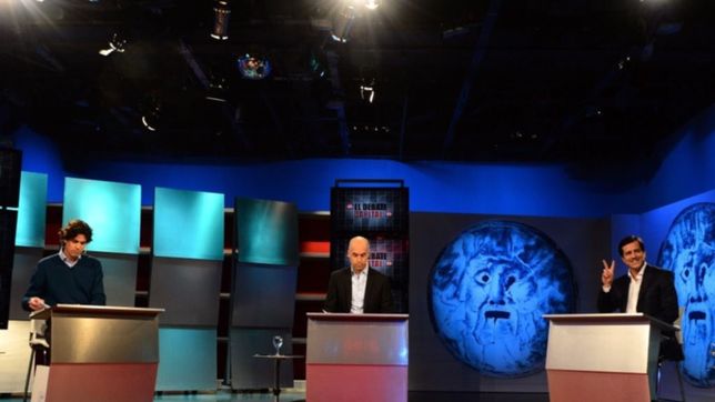 sin un ganador claro, larreta, lousteau y recalde debatieron de cara a las elecciones