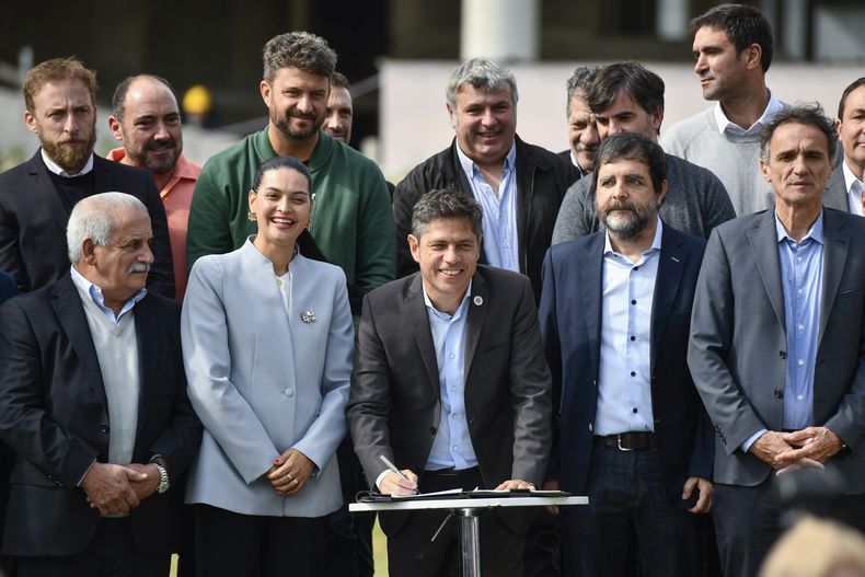 Kicillof, en la Primera sección electoral.