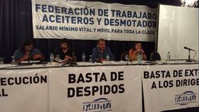 Aceiteros paralizan el principal complejo cerealero de Cargill