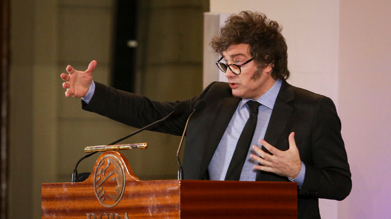 Javier Milei.&nbsp;