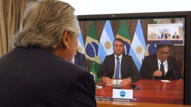 fernandez la tira afuera y bolsonaro se queda con la copa america