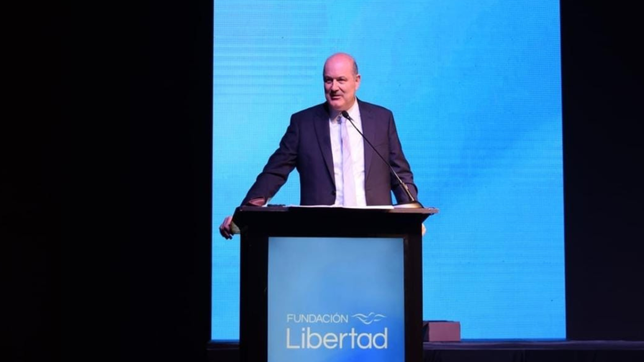 Federico Sturzenegger en Santa Fe.&nbsp;