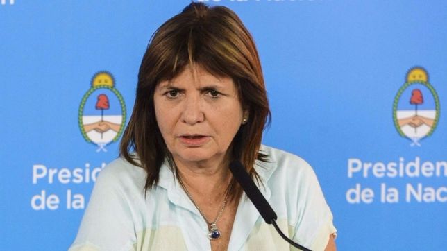 bullrich acuso a fernandez de buscar inestabilidad antes de las paso
