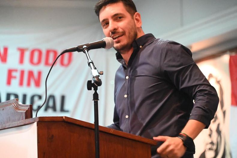 Marcos Ferrer, intendente de Río Tercero y presidente de la UCR de Córdoba
