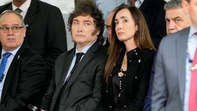 Javier Milei y Victoria Villarruel. Javier Milei y Victoria Villarruel.