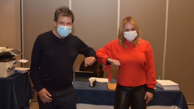 la lista de manes por la cuarta, con la unica intendenta de juntos