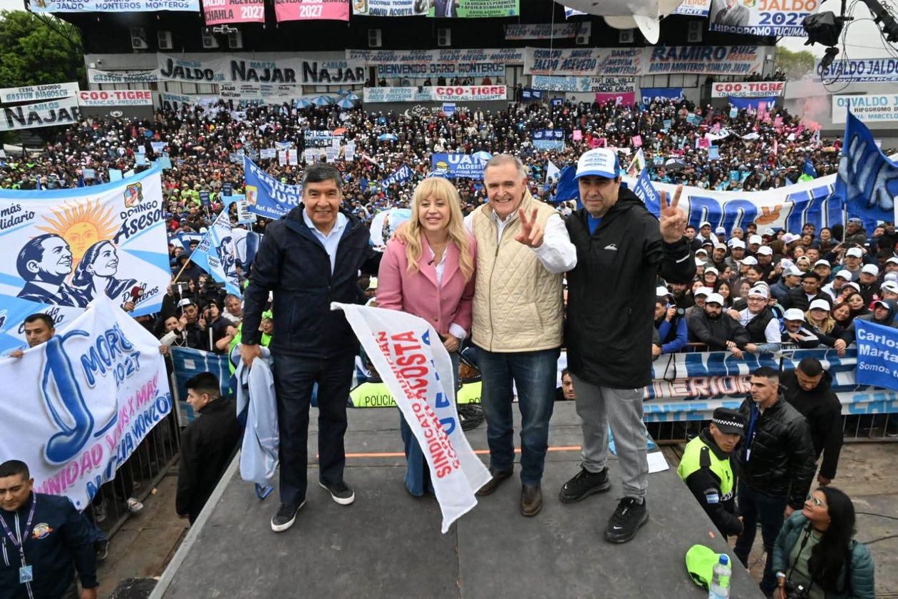 Osvaldo Jaldo, gobernador de Tucumán