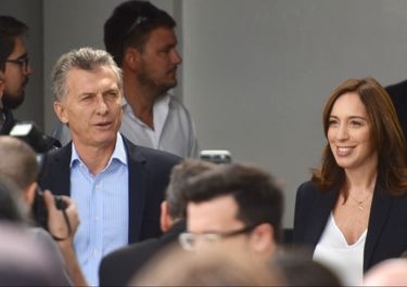 Macri y Vidal siguen la campaña en tándem en distritos propios