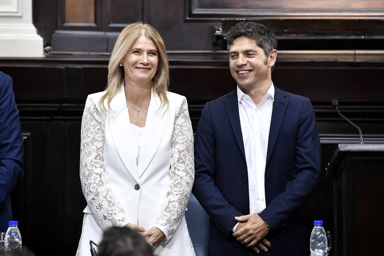 Asamblea Legislativa 2026. Axel Kicillof y Verónica Magario.
