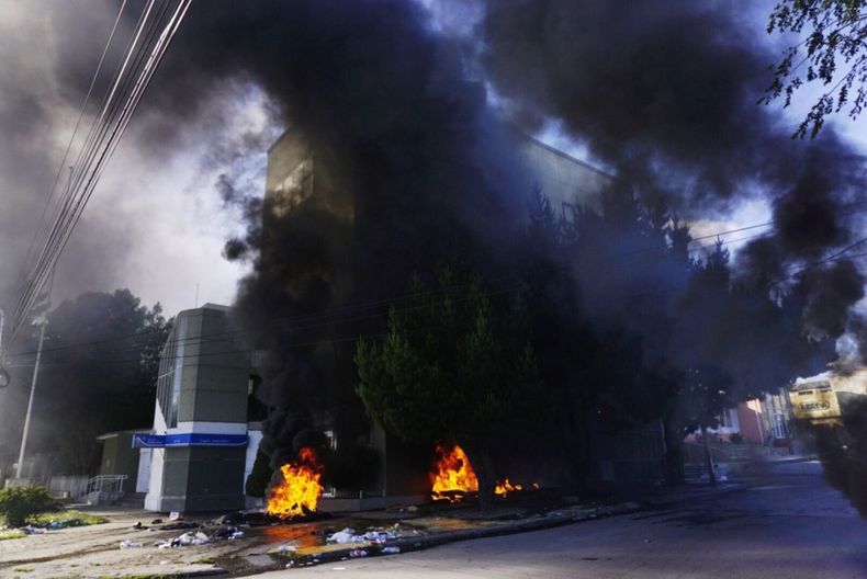 Santa Cruz incidentes