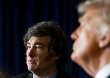 Donald Trump, el garante de doble filo de Javier Milei. (Foto: Daniel Torok, Casa Blanca).