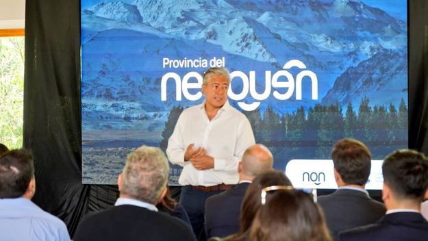 Rolando presentó el Presupuesto ante los bloques legislativos de Neuquén. 