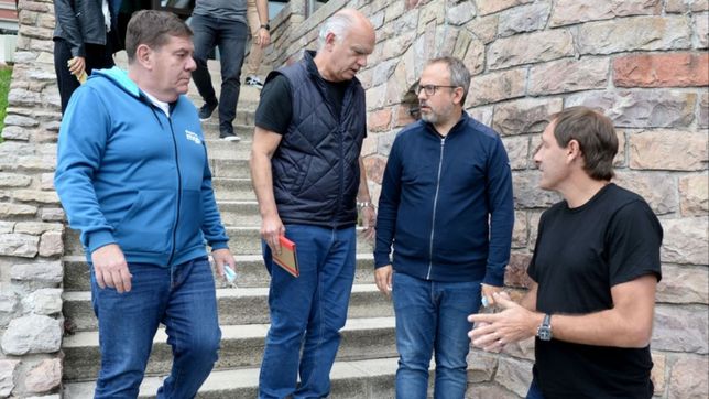 asado de unidad y rosca: cumbre de intendentes pro antigrieta