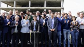 Kicillof, en la Primera sección electoral.
