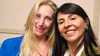 La candidata a senadora por Río Negro, Lorena VIllaverde, y Karina Milei.&nbsp;